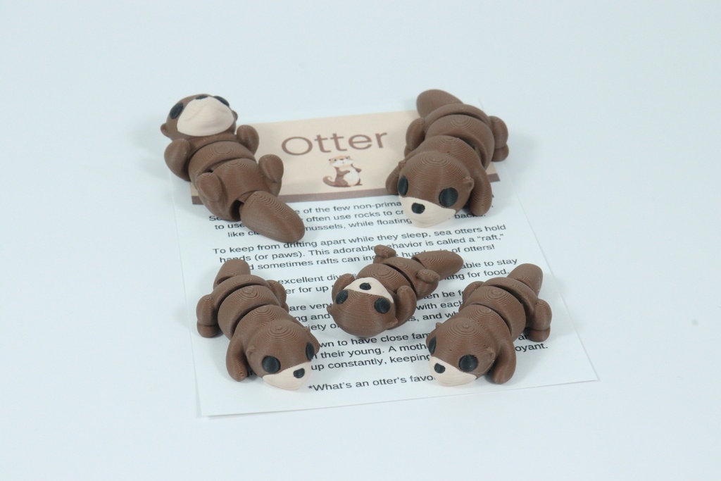 Adventure Minis - Otter Family Set