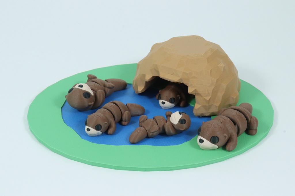 Adventure Minis - Otter* (Bundle minis & playset)