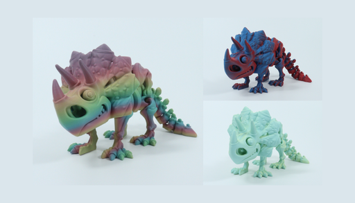Boneyard Buddies - Triceratops Skeleton