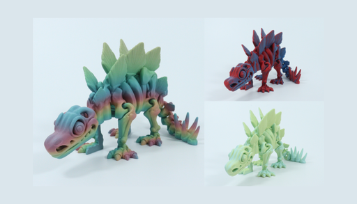Boneyard Buddies - Stegosaurus Skeleton 