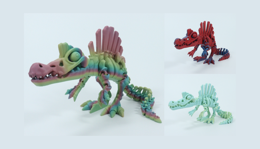 Boneyard Buddies Spinosaurus Skeleton