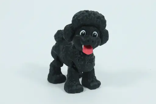 Paw Print Pups - Poodle (Black)